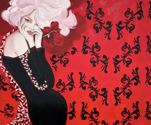 Margo's Charm de Maryna Dobrova, Pintura a la venta en Singulart