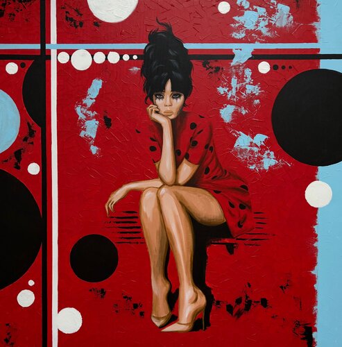 Unlike me by Maryna Dobrova, Painting for Sale on Singulart