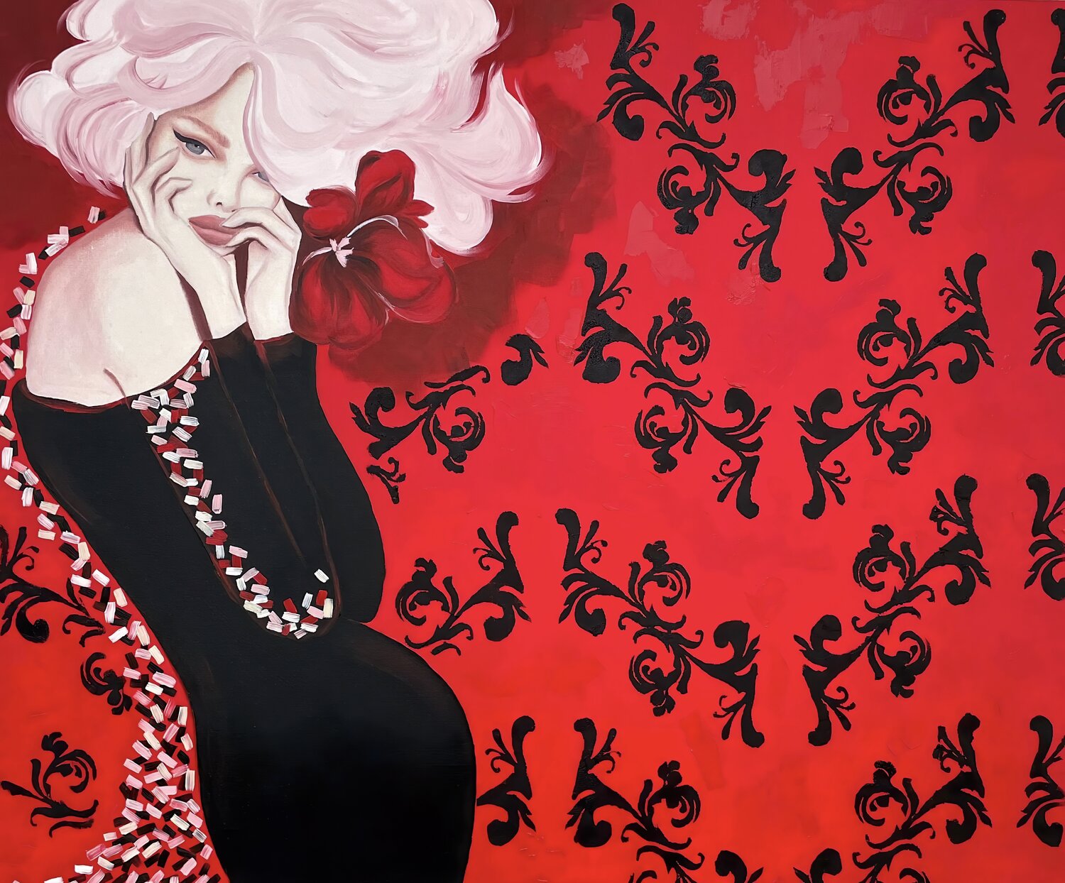 Margo's Charm Maryna Dobrova Peinture originale à vendre
