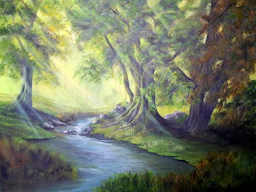 Marzenie par Marta Jastrzębska-Macko, Peinture en vente sur Singulart