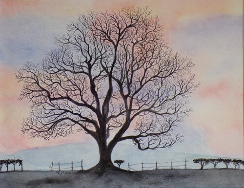 Majestic Oak von Paula Swenson, Malerei kaufen auf Singulart