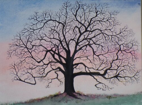 Winter Morning - Chestnut von Paula Swenson, Malerei kaufen auf Singulart