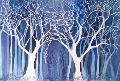 Into the Woods by Paula Swenson, 회화 for Sale on Singulart