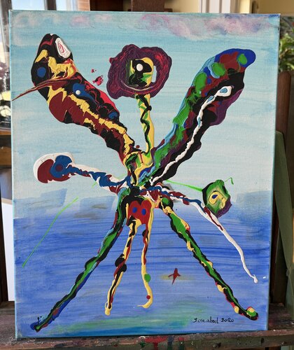Pulpo par Jose Maria Abad Tallada, Peinture en vente sur Singulart