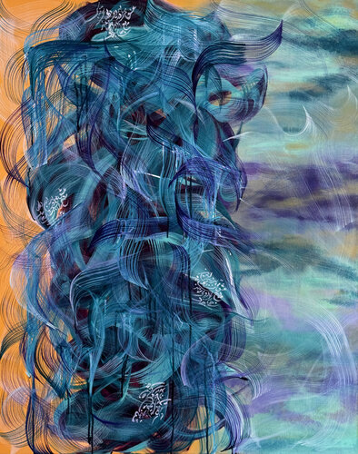 Love & Peace di Tara Partovirad, Pittura in vendita su Singulart