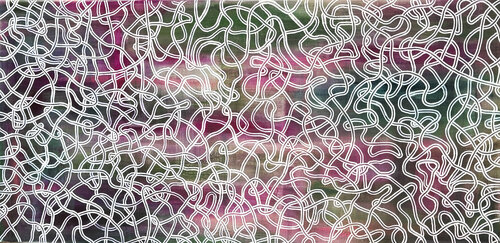 Maze of mind di Tara Partovirad, Pittura in vendita su Singulart