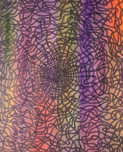 Maze of the mind by Tara Partovirad, Painting for Sale on Singulart