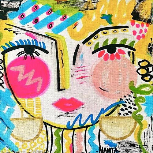 TIANA van Hanta Ramboa, Schilderij te koop op Singulart