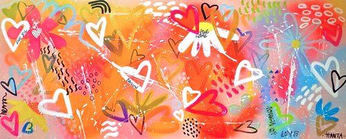 TOUCH OF LOVE von Hanta Ramboa, Malerei kaufen auf Singulart