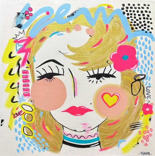 DEAR MARYLIN von Hanta Ramboa, Malerei kaufen auf Singulart