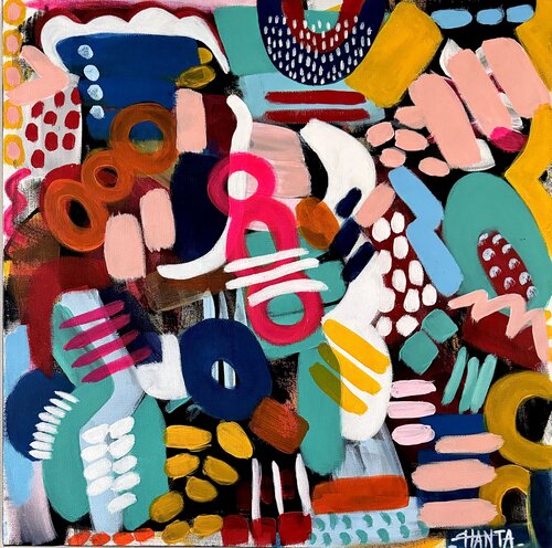 DEARLY van Hanta Ramboa, Schilderij te koop op Singulart