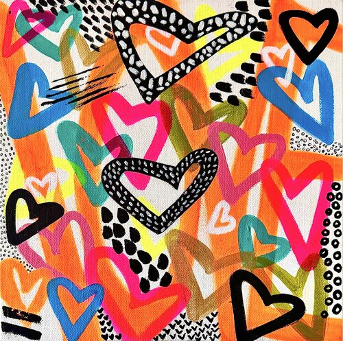 WILD HEARTS van Hanta Ramboa, Schilderij te koop op Singulart