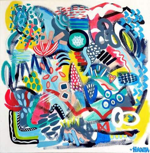 IL ÉTAIT UNE FOIS van Hanta Ramboa, Schilderij te koop op Singulart