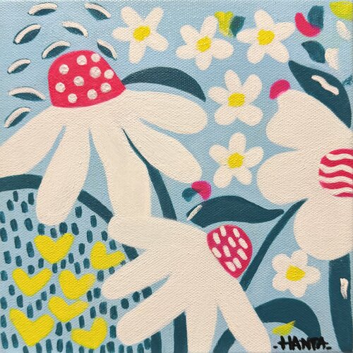 FLOWERS WALTZ by Hanta Ramboa, Painting for Sale on Singulart