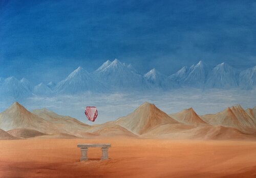 Sanctuaty of the Triune di Patrick Faure, Pittura in vendita su Singulart