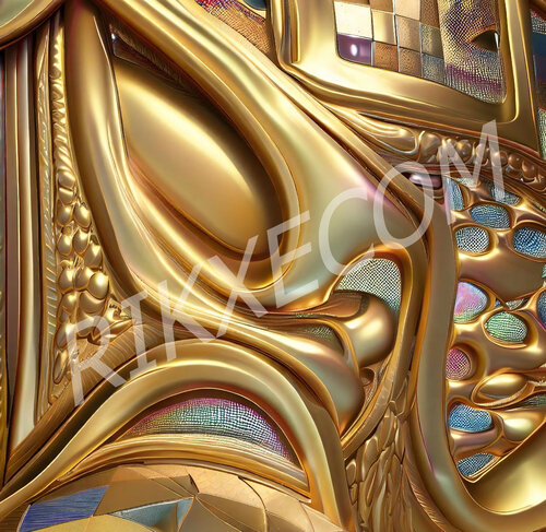 RIKXECOM L'or Dimensionelle by Rik Xecom, Other Media for Sale on Singulart
