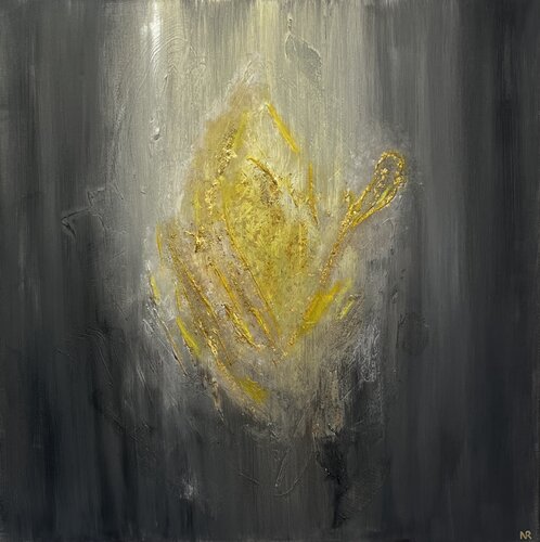 Allegretto (Franz Schubert: Allegretto c-Moll D 915) van Nicole Rudi, Schilderij te koop op Singulart