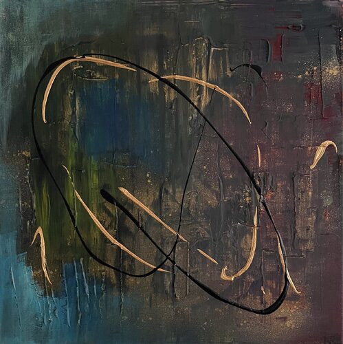 Capriccio - Presto energico (Johannes Brahms: 7 Fantasien op. 116, Nr. 1) by Nicole Rudi, Painting for Sale on Singulart