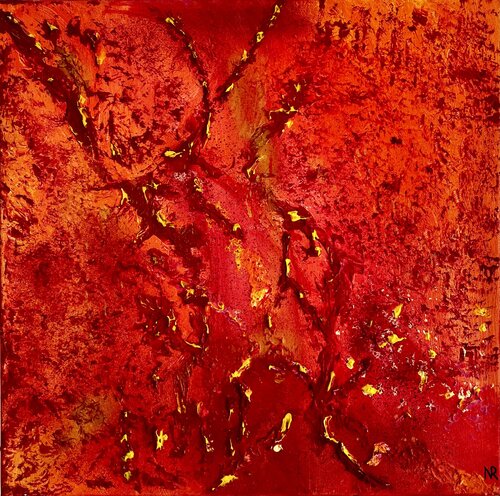 Romanza I (Robert Schumann: Romanze op. 28, Nr. 1) by Nicole Rudi, Painting for Sale on Singulart