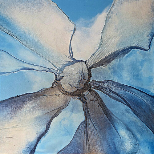 Sky Blue by Leah Hicks, Painting for Sale on Singulart
