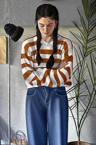 Galina portrait von Ara Aleksanyan, Malerei kaufen auf Singulart