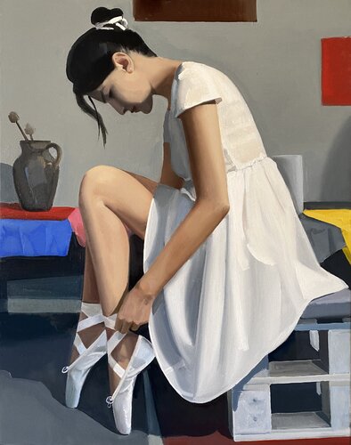 Ballerina van Ara Aleksanyan, Schilderij te koop op Singulart