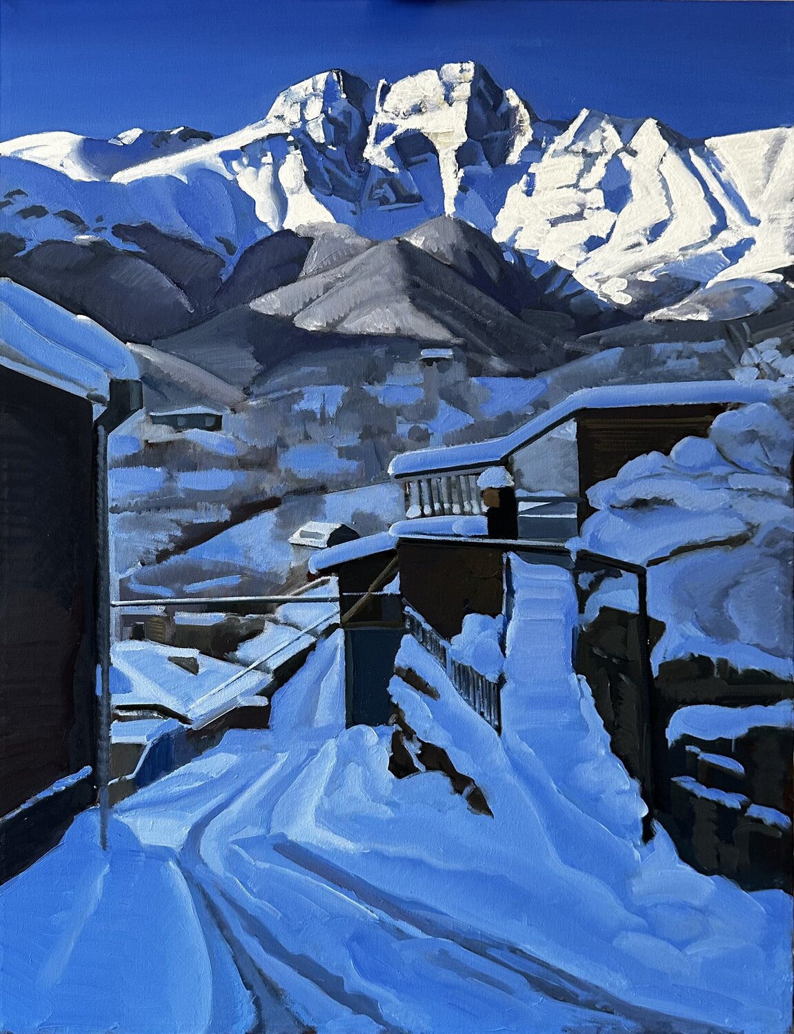 Winter in the mountains Ara Aleksanyan