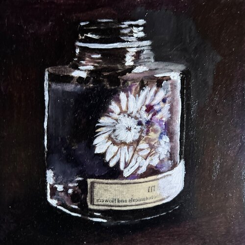 #303 Parfumflasche by Wibke Brode, Painting for Sale on Singulart