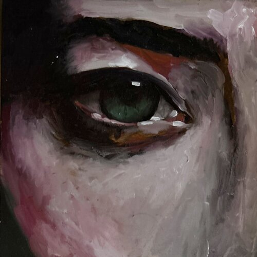 #314 Auge einer Frau by Wibke Brode, Painting for Sale on Singulart