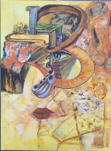 Ancestral Connection par ipek Temel, Peinture en vente sur Singulart