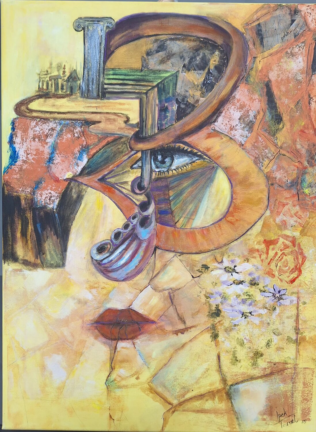 Ancestral Connection ipek Temel Pintura original en venta