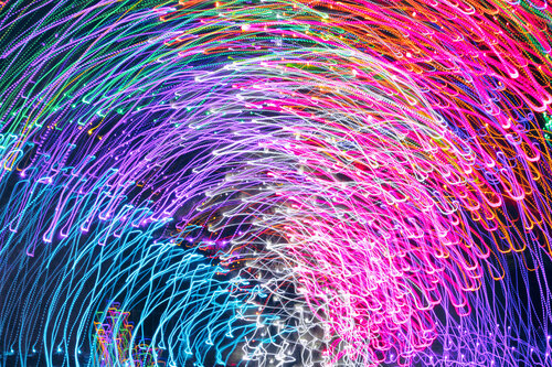 Light Squiggles by Carol Schiraldi, 사진 for Sale on Singulart