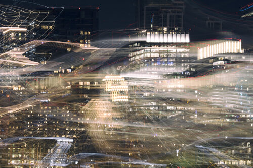 City View Whirl by Carol Schiraldi, 사진 for Sale on Singulart