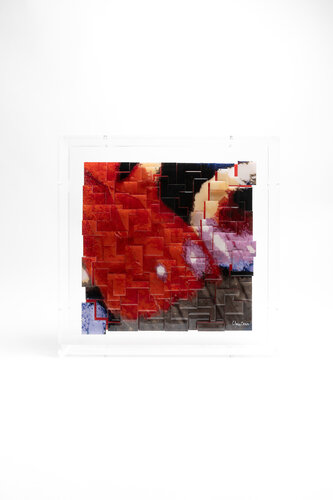Fascination - Aglais io (Paon-du-jour) van Yann Crenn, Schilderij te koop op Singulart