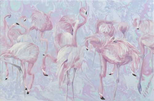 Fragile Pause by Larissa Egner, Painting for Sale on Singulart
