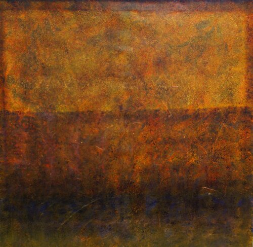 Dark Gold,Bronze and Blue. van MARCELLO PETRACCHI, Schilderij te koop op Singulart