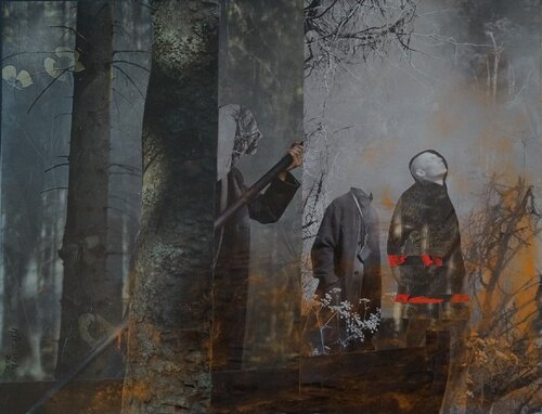 IL GRANDE TRAGHETTATORE by MARCELLO PETRACCHI, Work on Paper for Sale on Singulart