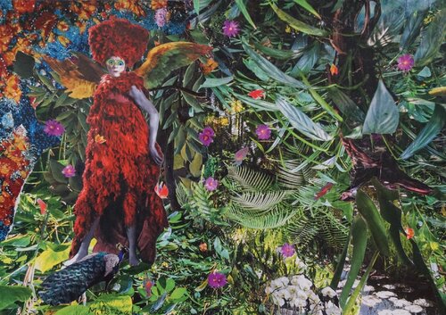 PRIMAVERA E PAVONE by MARCELLO PETRACCHI, Work on Paper for Sale on Singulart