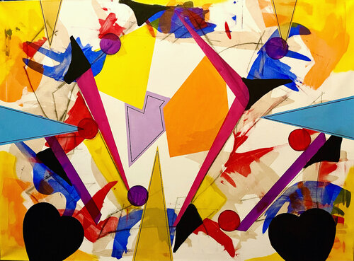 Sharp Angles von Vincenz Artworks, Malerei kaufen auf Singulart