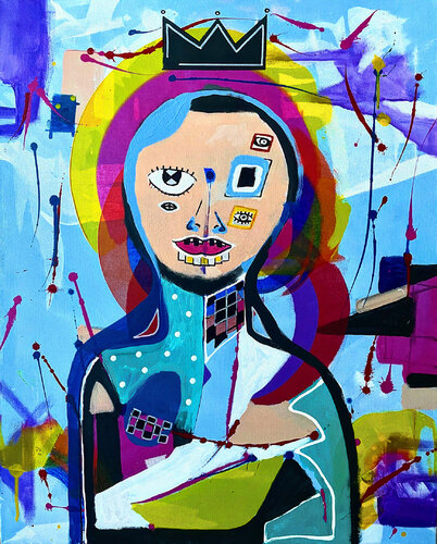 All Eyez On You de Vincenz Artworks, Pintura a la venta en Singulart