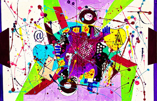 Explosion von Vincenz Artworks, Malerei kaufen auf Singulart