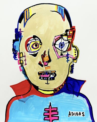 Smashup In A Tracksuit von Vincenz Artworks, Zeichnungen kaufen auf Singulart
