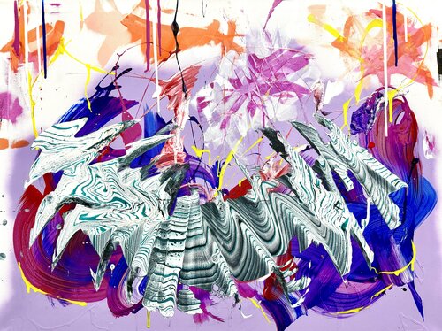 Endless Vibrancy van Vincenz Artworks, Schilderij te koop op Singulart