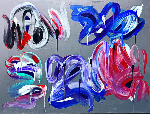 Fluid Emotions van Vincenz Artworks, Schilderij te koop op Singulart