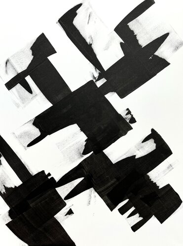 Black & White von Vincenz Artworks, Malerei kaufen auf Singulart