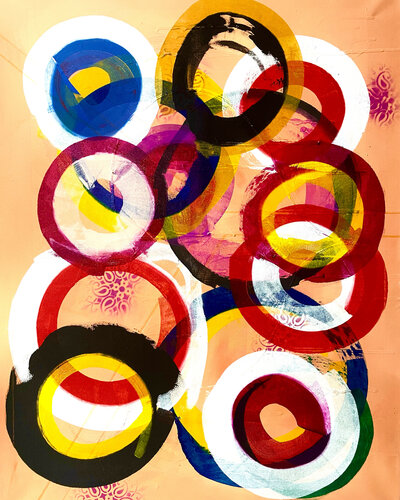 Radiation Signals di Vincenz Artworks, Pittura in vendita su Singulart