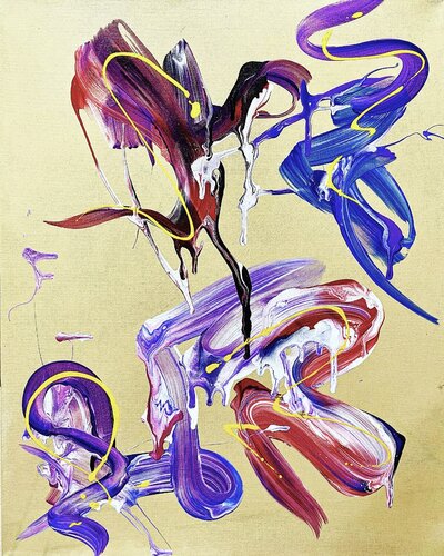 Harmonic Motion di Vincenz Artworks, Pittura in vendita su Singulart