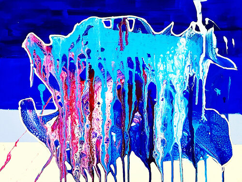 Drip Drip di Vincenz Artworks, Pittura in vendita su Singulart