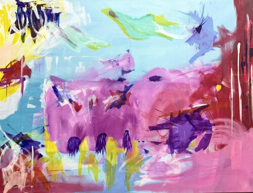 Intense Collaboration von Vincenz Artworks, Malerei kaufen auf Singulart