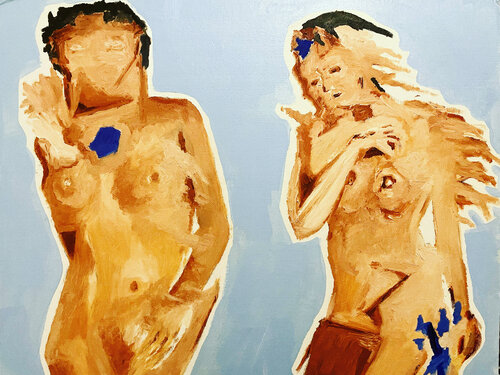 Naked Dreams van Vincenz Artworks, Schilderij te koop op Singulart